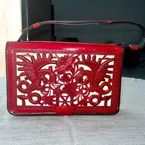 Maraf tooled leather bag